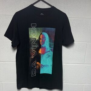 Da Vinci Art Tee - Black